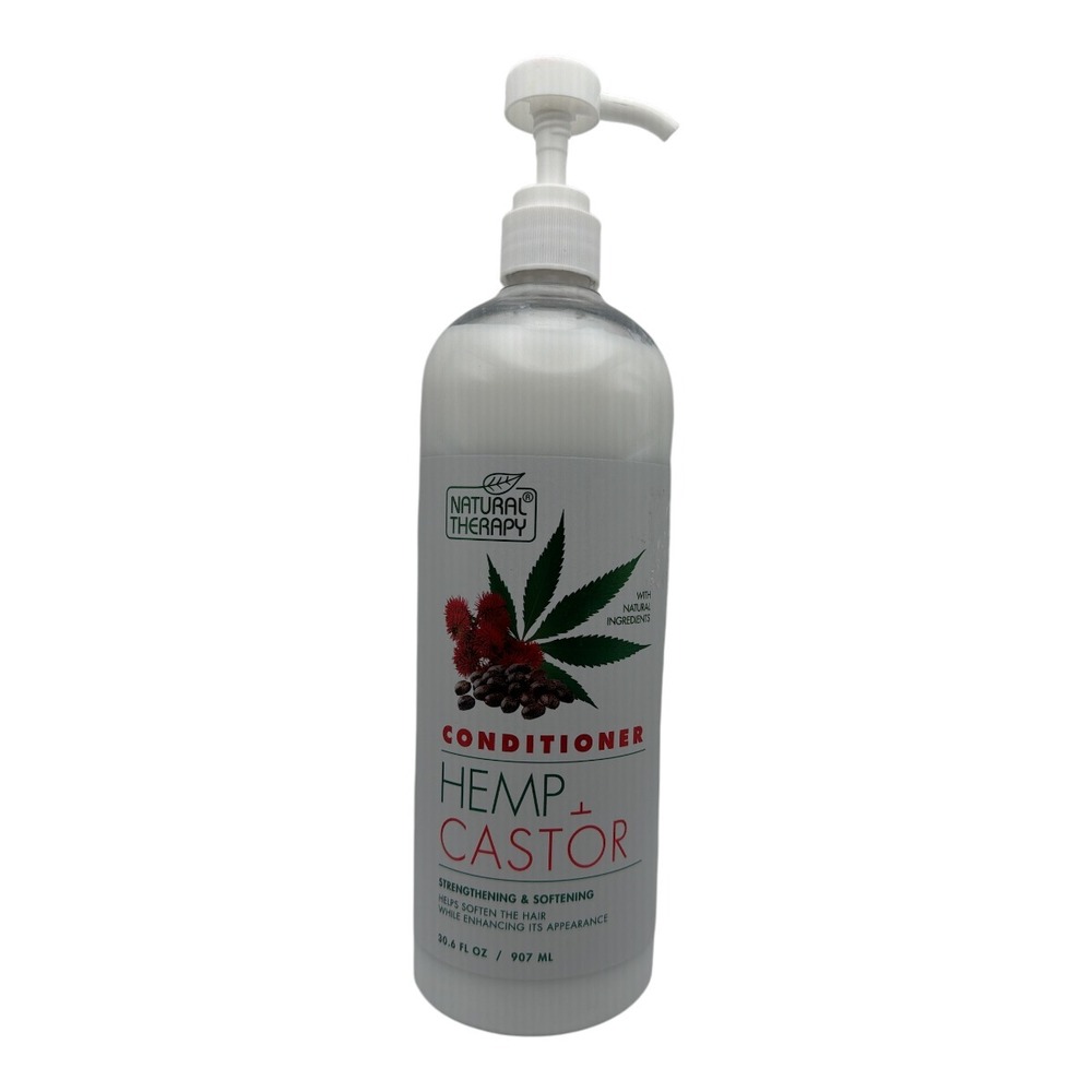 Natural Therapy Hemp Castor Hydrating Conditioner 30.6 fl oz Professional Size